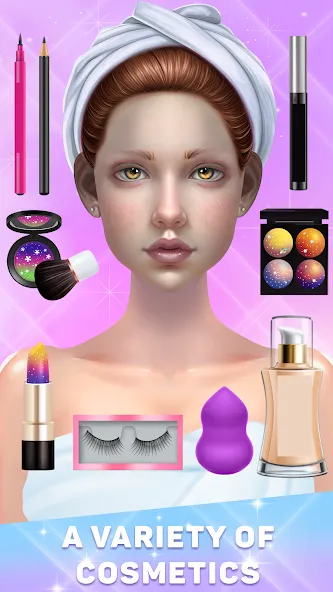 Makeover salon: Makeup ASMR (Мейковер салон) [МОД: Деньги, Монеты и Меню MOD] Screenshot 3