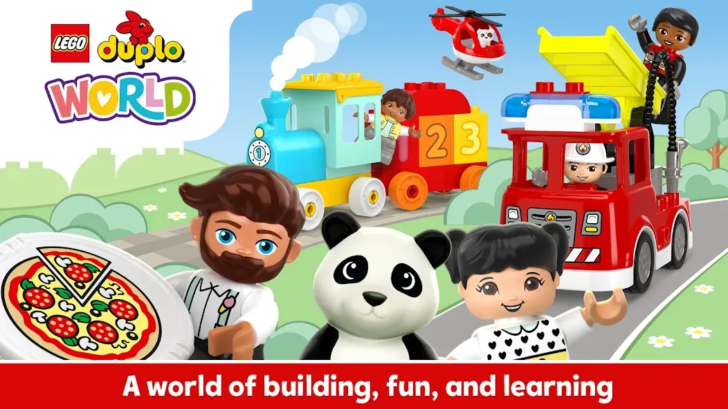 LEGO® DUPLO® WORLD (ЛЕГО ДУПЛО МИР) [МОД: Все открыто, Дополнительные деньги и Меню MOD] Screenshot 1