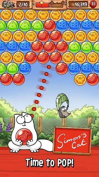 Simon's Cat - Pop Time [МОД: Меню, Бесконечные монеты и Открытые уровни] Screenshot 1