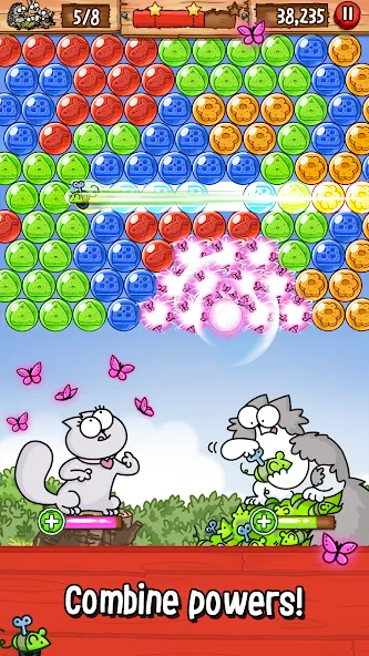 Simon's Cat - Pop Time [МОД: Меню, Бесконечные монеты и Открытые уровни] Screenshot 3