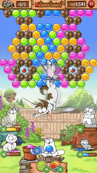 Simon's Cat - Pop Time [МОД: Меню, Бесконечные монеты и Открытые уровни] Screenshot 5