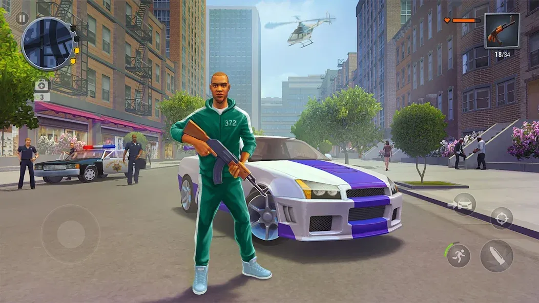 Gangs Town Story (Гэнгз Таун Стори) [МОД: Много денег, Монет и Все открыто] Screenshot 3