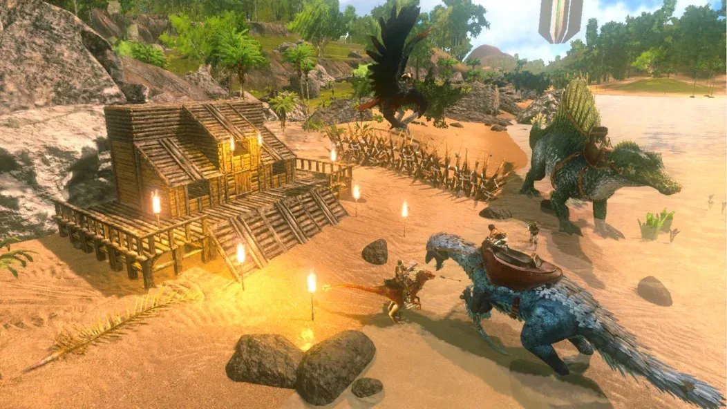 ARK: Survival Evolved (АРК) [МОД: Все открыто, Дополнительные деньги и Меню MOD] Screenshot 1
