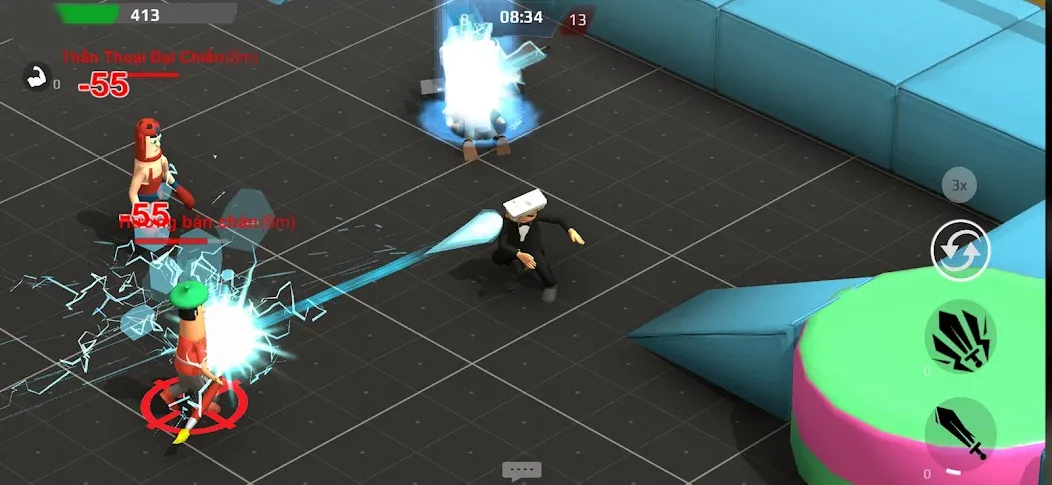 War Job: Toilet Battle (Вор Джоб) [МОД: Меню, Бесконечные монеты и Открытые уровни] Screenshot 2