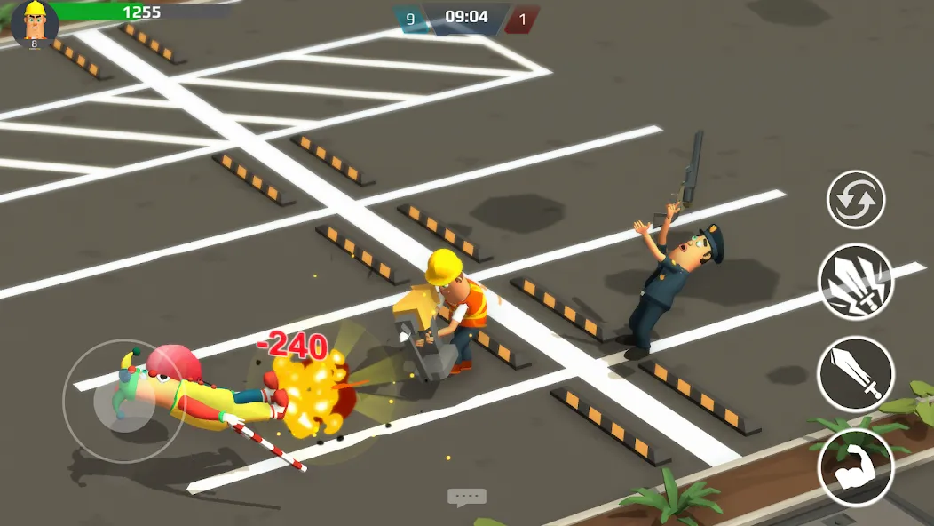 War Job: Toilet Battle (Вор Джоб) [МОД: Меню, Бесконечные монеты и Открытые уровни] Screenshot 5