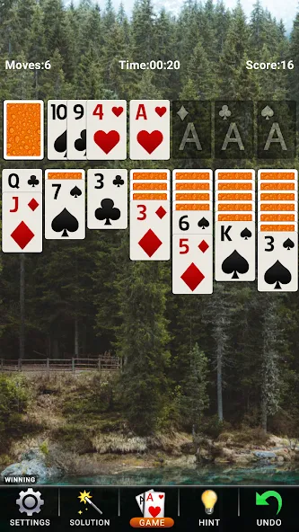 Solitaire: Classic Card Game [МОД: Все открыто, Дополнительные деньги и Меню MOD] Screenshot 4