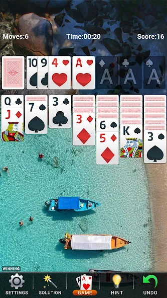 Solitaire: Classic Card Game [МОД: Все открыто, Дополнительные деньги и Меню MOD] Screenshot 5