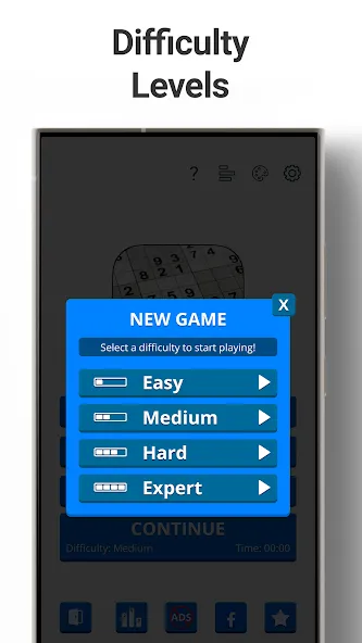 Sudoku Levels: Daily Puzzles [МОД: Деньги, Монеты и Меню MOD] Screenshot 4