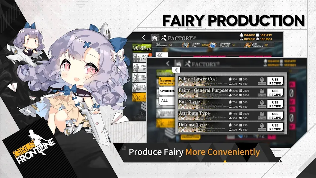 Girls' Frontline [МОД: Много денег, Монет и Все открыто] Screenshot 4