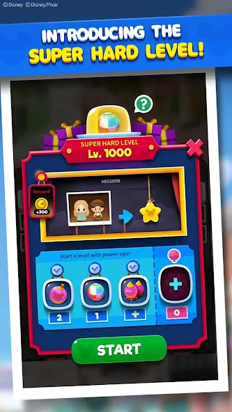 Disney POP TOWN (Дисней ПОП Таун) [МОД: Меню, Бесконечные монеты и Открытые уровни] Screenshot 3