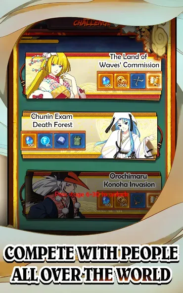 Ultimate Ninja AFK (Ултимейт Ниндзя АФК) [МОД: Много монет, Открытые уровни и Мега MOD] Screenshot 4