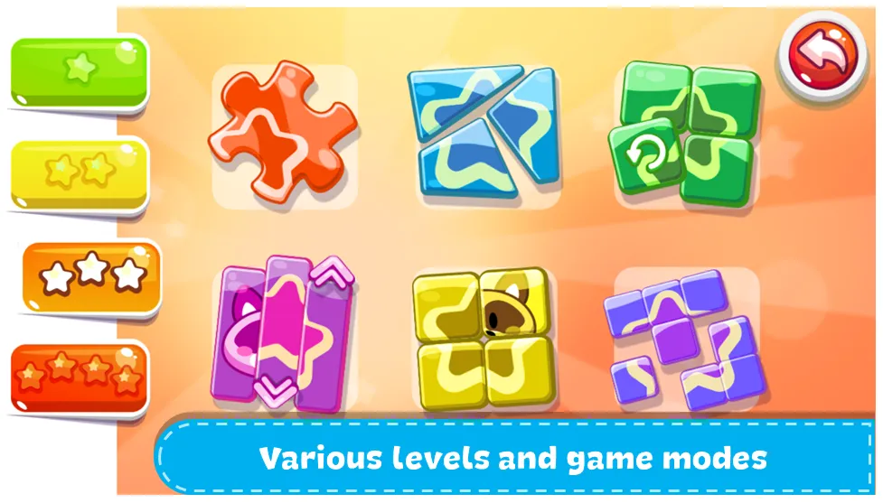 Kids Games - Puzzle World [МОД: Меню, Бесконечные монеты и Открытые уровни] Screenshot 2