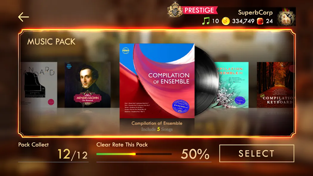 Pianista (Пианиста) [МОД: Все открыто, Дополнительные деньги и Меню MOD] Screenshot 4
