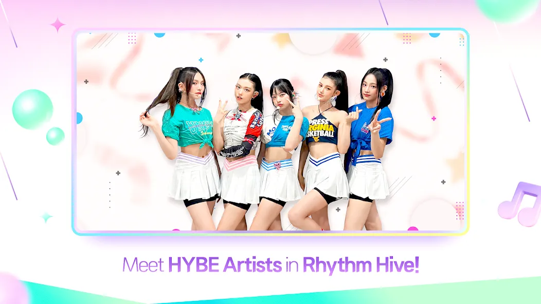 Rhythm Hive (Ритм Хайв) [МОД: Бесконечные деньги, Монеты и Мега MOD] Screenshot 2