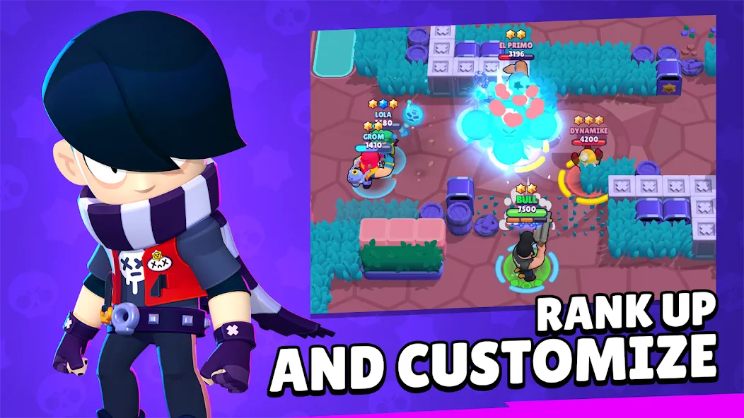 Brawl Stars (Брол Старс) [МОД: Все открыто, Дополнительные деньги и Меню MOD] Screenshot 1