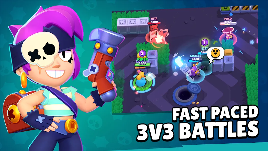 Brawl Stars (Брол Старс) [МОД: Все открыто, Дополнительные деньги и Меню MOD] Screenshot 2