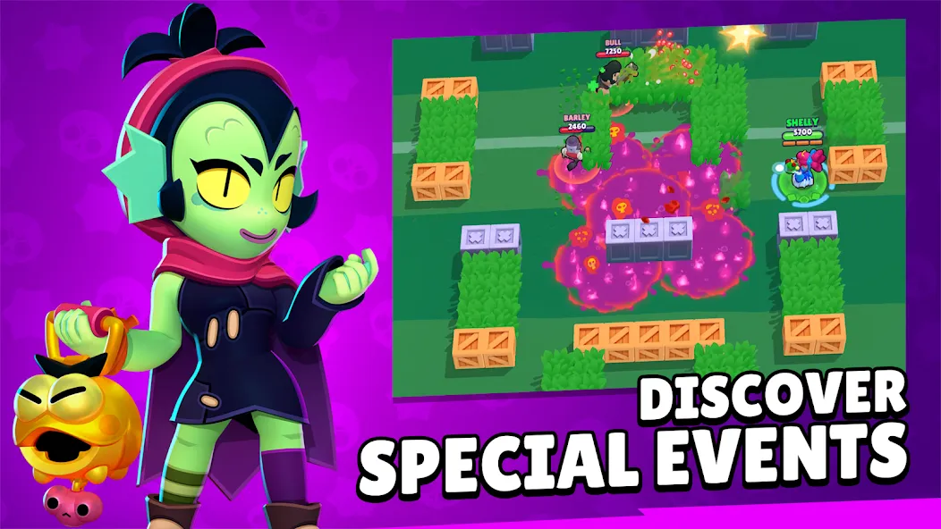 Brawl Stars (Брол Старс) [МОД: Все открыто, Дополнительные деньги и Меню MOD] Screenshot 4