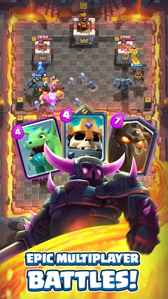 Clash Royale (Клаш Рояль) [МОД: Деньги, Монеты и Меню MOD] Screenshot 1