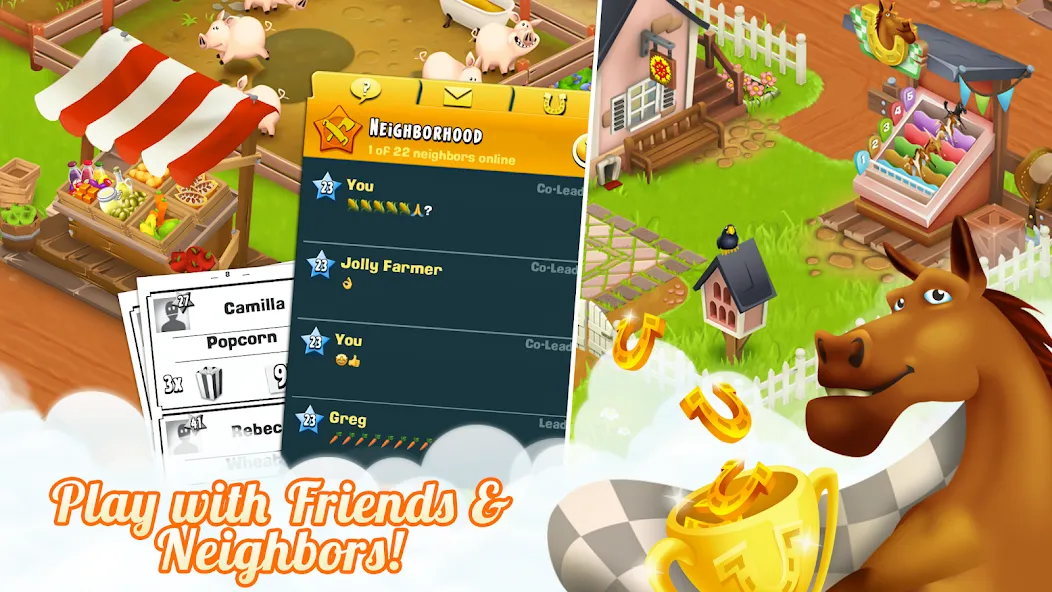 Hay Day (Хей Дей) [МОД: Меню, Бесконечные монеты и Открытые уровни] Screenshot 5