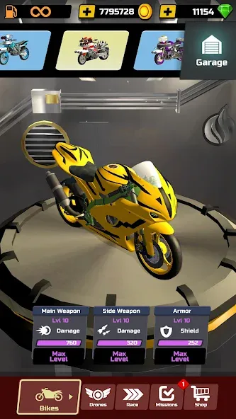 Bike Rider (Байк райдер) [МОД: Деньги, Монеты и Меню MOD] Screenshot 3