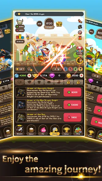 [VIP] +9 Blessing Cash Knight [МОД: Много денег, Монет и Все открыто] Screenshot 4
