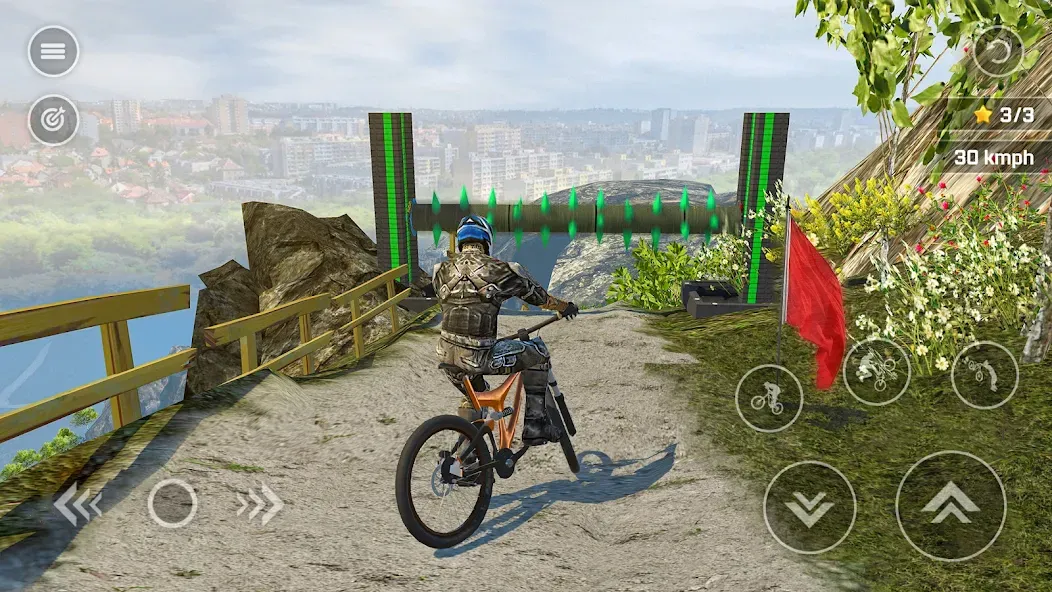 Bicycle Stunts: BMX Bike Games [МОД: Меню, Бесконечные монеты и Открытые уровни] Screenshot 2