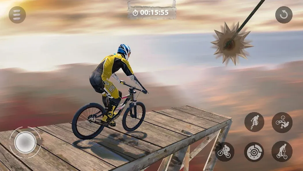 Bicycle Stunts: BMX Bike Games [МОД: Меню, Бесконечные монеты и Открытые уровни] Screenshot 5