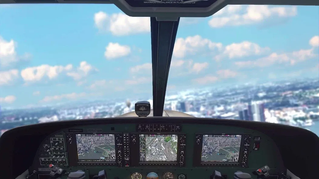 Flight Simulator - Plane Games [МОД: Бесконечные деньги, Монеты и Мега MOD] Screenshot 3
