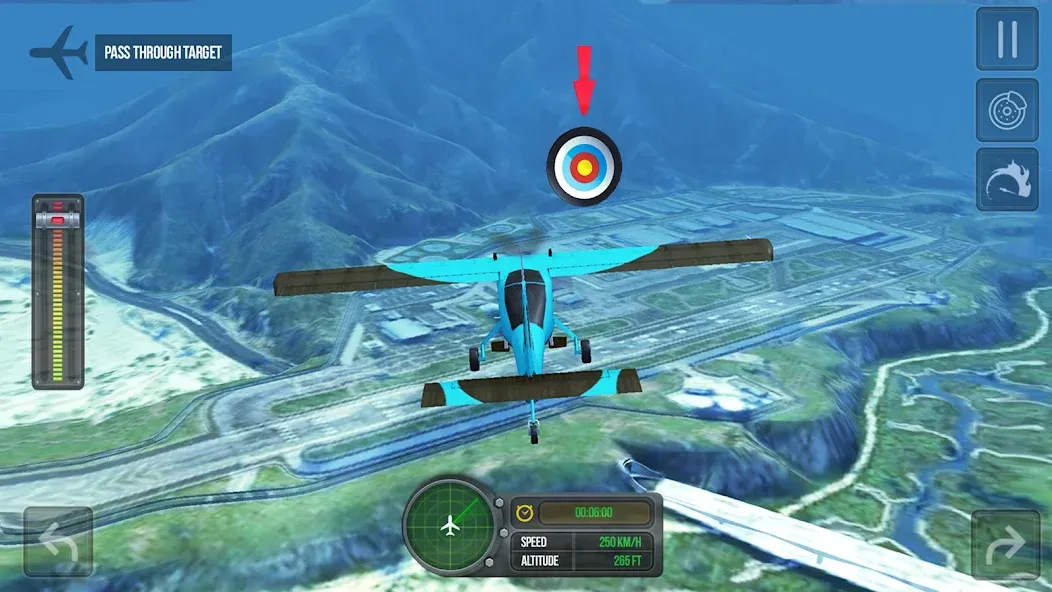 Flight Simulator - Plane Games [МОД: Бесконечные деньги, Монеты и Мега MOD] Screenshot 5