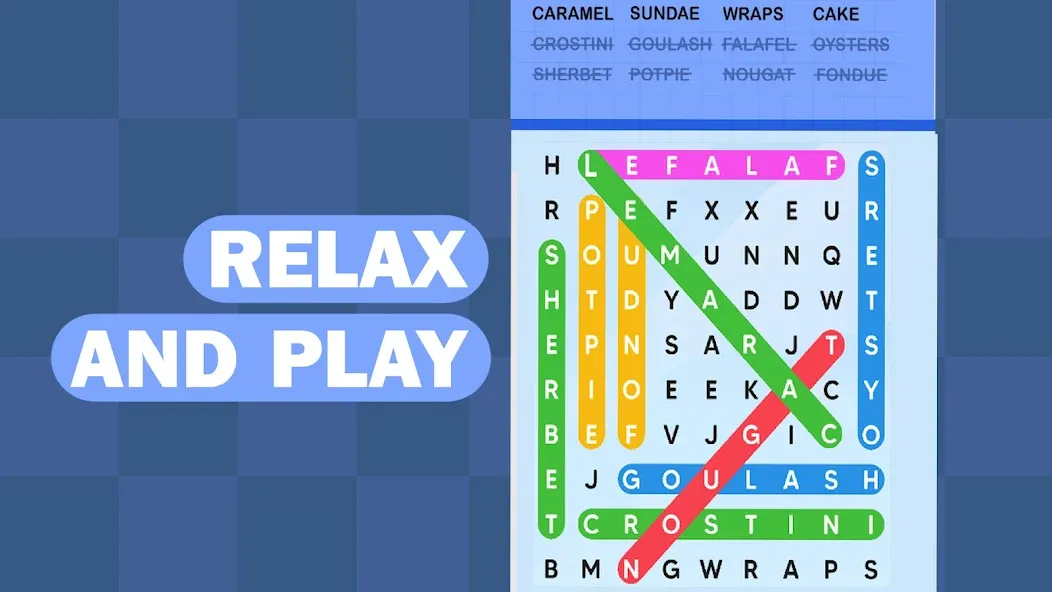 Word Search Puzzle Challenge (Уордсрч Пазл Челлендж) [МОД: Бесконечные деньги, Монеты и Мега MOD] Screenshot 5