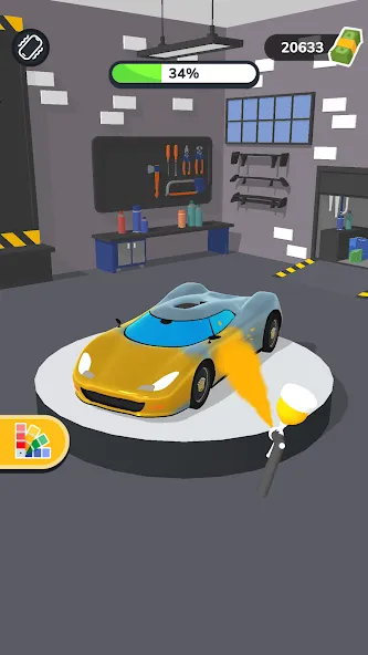 Car Master 3D (Кар Мастер 3D) [МОД: Много денег, Монет и Все открыто] Screenshot 3