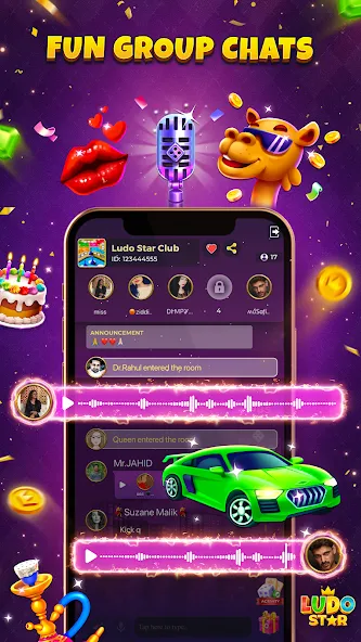 Ludo STAR: Online Dice Game (Лудо СТАР) [МОД: Все открыто, Дополнительные деньги и Меню MOD] Screenshot 4