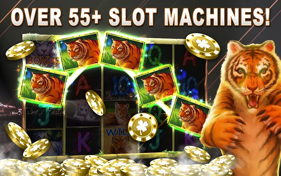 VIP Deluxe Slots Games Offline [МОД: Много денег, Монет и Все открыто] Screenshot 4