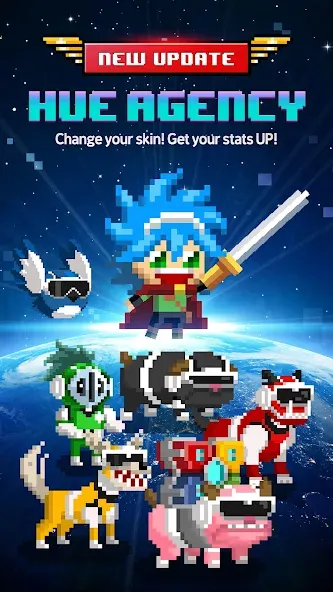 Videogame Guardians (Видеоигры Хранители) [МОД: Много монет, Открытые уровни и Мега MOD] Screenshot 1