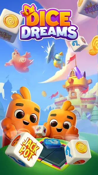 Dice Dreams™️ [МОД: Деньги, Монеты и Меню MOD] Screenshot 1