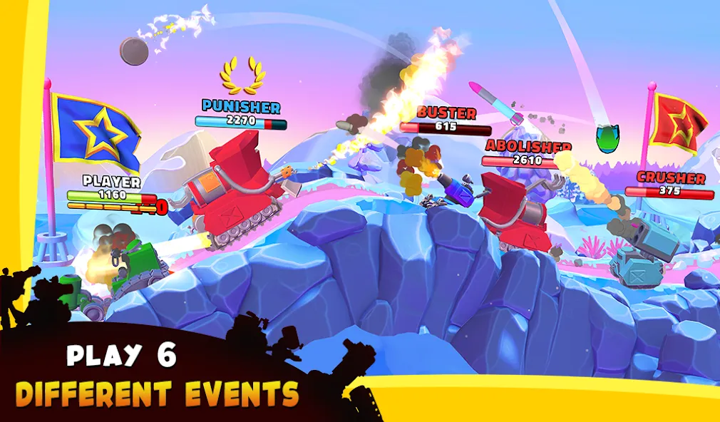 Hills of Steel 2 (Хиллз оф Стил 2) [МОД: Много денег, Монет и Все открыто] Screenshot 1