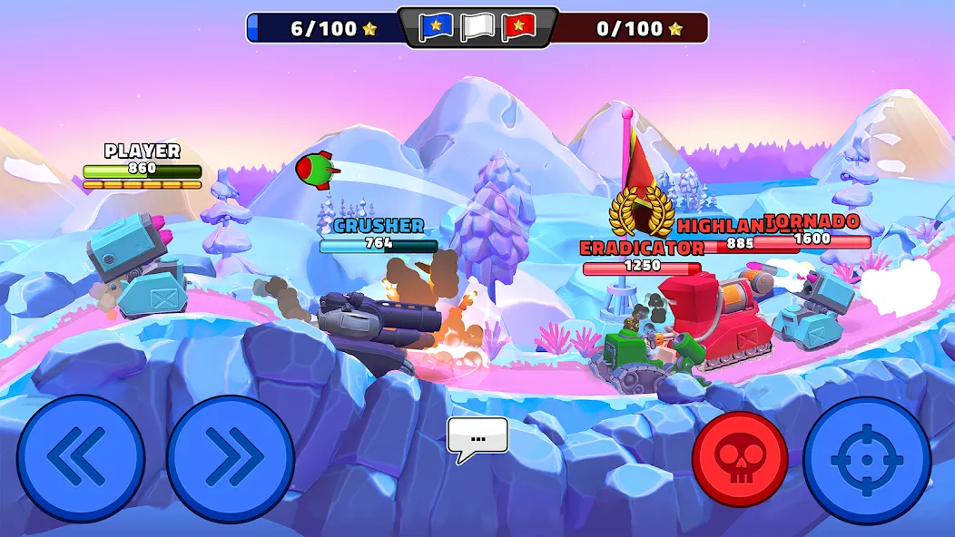 Hills of Steel 2 (Хиллз оф Стил 2) [МОД: Много денег, Монет и Все открыто] Screenshot 3