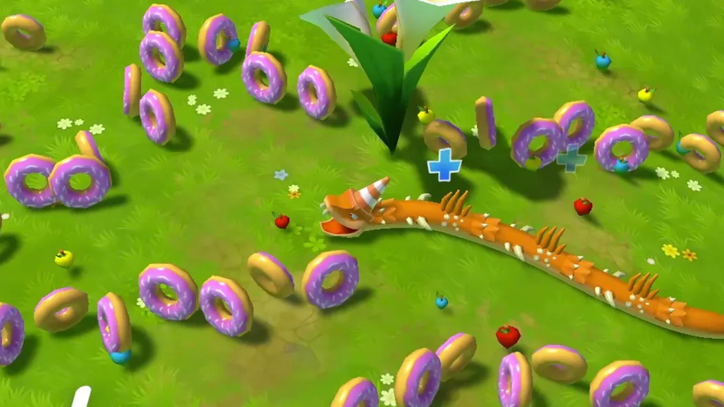 Snake Rivals - Fun Snake Game (Снейк Ривалс) [МОД: Много монет, Открытые уровни и Мега MOD] Screenshot 3