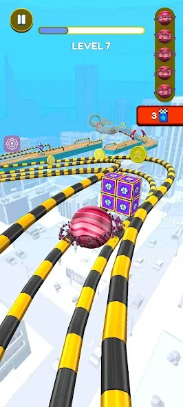 Rolling Balls 3D (Гоинг Боллс 3Д) [МОД: Много денег, Монет и Все открыто] Screenshot 1