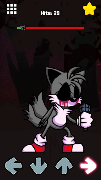 Horror Sonik.EXE v2 FNF Mod [МОД: Бесконечные деньги, Монеты и Мега MOD] Screenshot 3