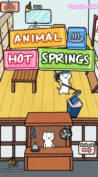 Animal Hot Springs [МОД: Много денег, Монет и Все открыто] Screenshot 1