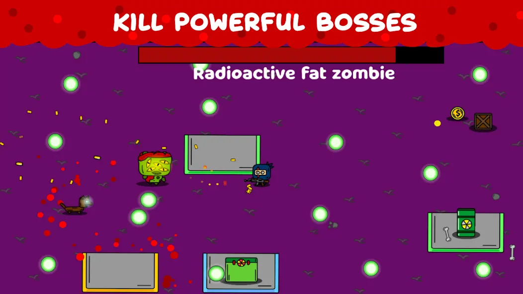 Zombie Loop - Shooter survival (Зомби Луп) [МОД: Много монет, Открытые уровни и Мега MOD] Screenshot 3