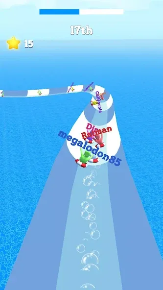 Waterpark Super Slide (Ватерпарк Супер Слайд) [МОД: Деньги, Монеты и Меню MOD] Screenshot 3