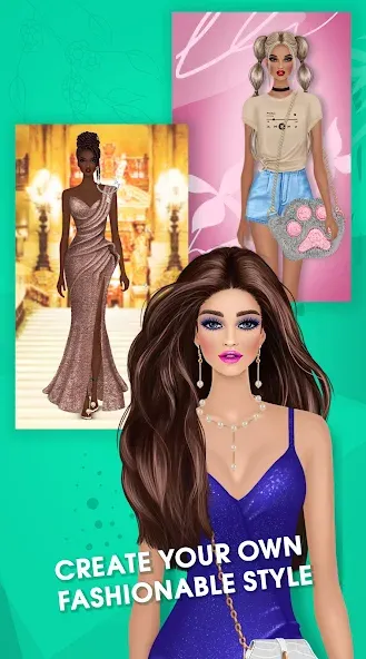 Fashion Triple Match: Dress Up (Фэшн Мердж) [МОД: Много денег, Монет и Все открыто] Screenshot 1