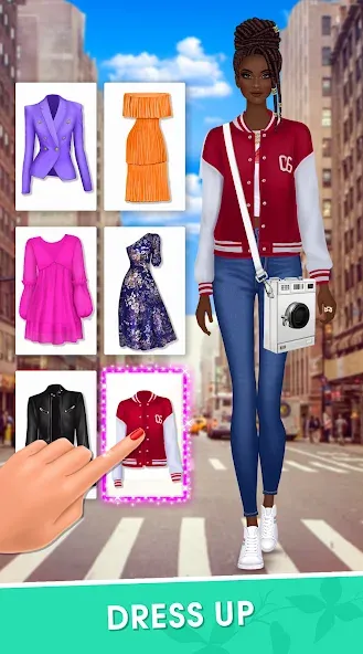 Fashion Triple Match: Dress Up (Фэшн Мердж) [МОД: Много денег, Монет и Все открыто] Screenshot 3