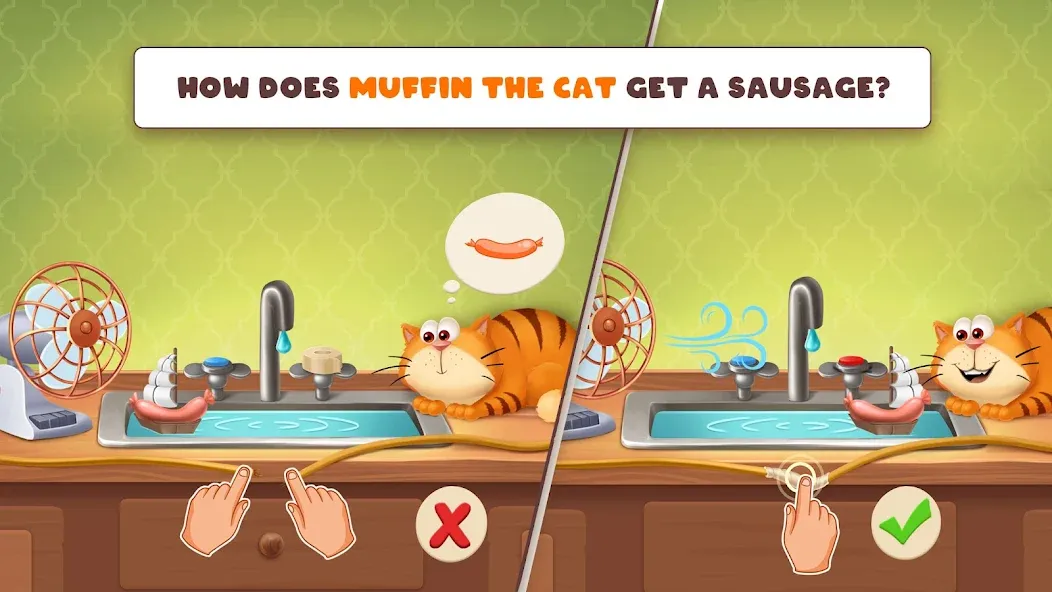 Brain quiz: Tricky puzzle [МОД: Бесконечные деньги, Монеты и Мега MOD] Screenshot 2