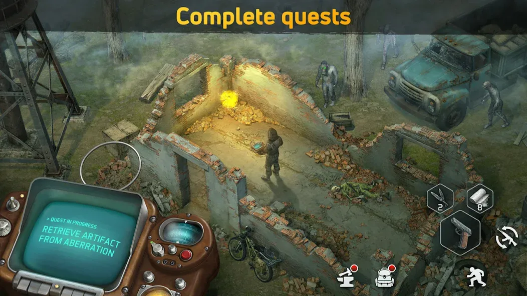 Dawn of Zombies: Survival Game (Доун оф Зомбис) [МОД: Бесконечные деньги, Монеты и Мега MOD] Screenshot 5
