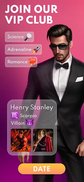 Love Sparks: Dating Sim (Лав Спаркс) [МОД: Бесконечные деньги, Монеты и Мега MOD] Screenshot 1