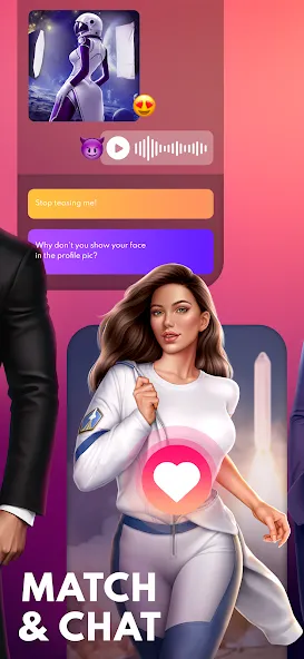 Love Sparks: Dating Sim (Лав Спаркс) [МОД: Бесконечные деньги, Монеты и Мега MOD] Screenshot 2