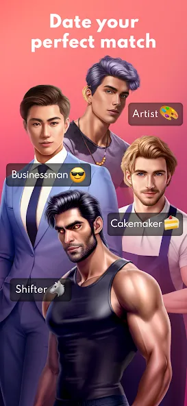 Love Sparks: Dating Sim (Лав Спаркс) [МОД: Бесконечные деньги, Монеты и Мега MOD] Screenshot 3